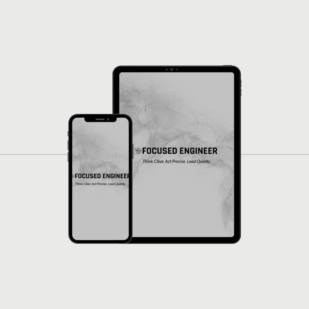 Focused Engineer Planner – Think Clear. Act Precise. Lead Quietly.
