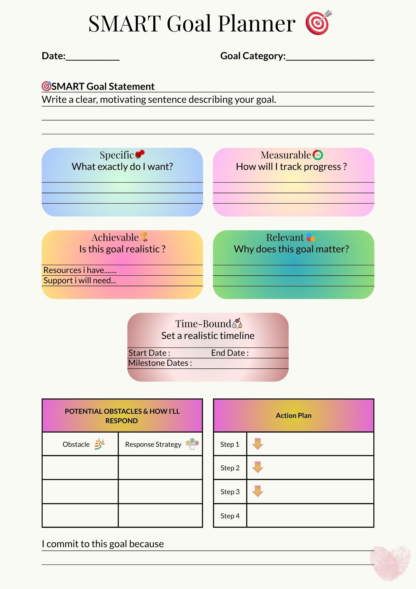 SMART Goal Planner